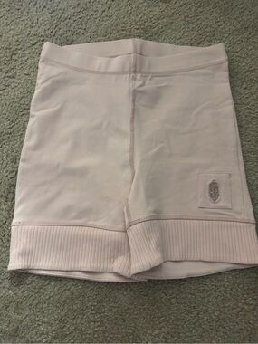 Free People Movement Women's Light Pink Stretch Bike Shorts